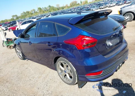 2016 Ford Focus St from USA, damaged, VIN 1FADP3L97GL267143